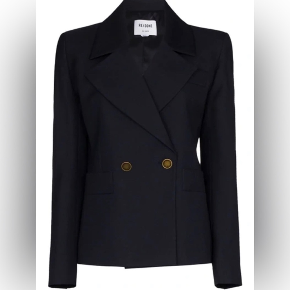 Re/Done 90s Double Breasted Blazer
